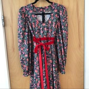 Vintage Victorian Maxi Gown size Small/ Medium